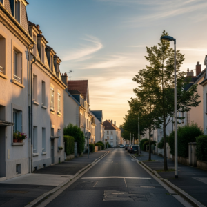 Façade d'une maison située rue de Bagdad à Saint-Germain-lès-Corbeil pour estimation immobilière