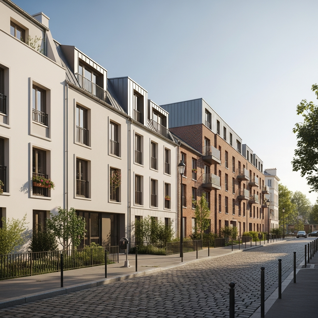 Vue d'une maison à estimer située rue de la Tuilerie à Saint-Germain-lès-Corbeil