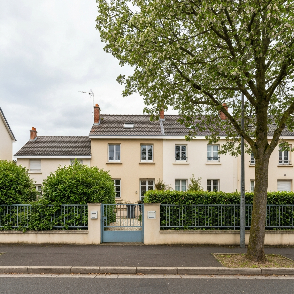 Vue d'une maison située à Allée des Acacias à Tigery pour estimation immobilière
