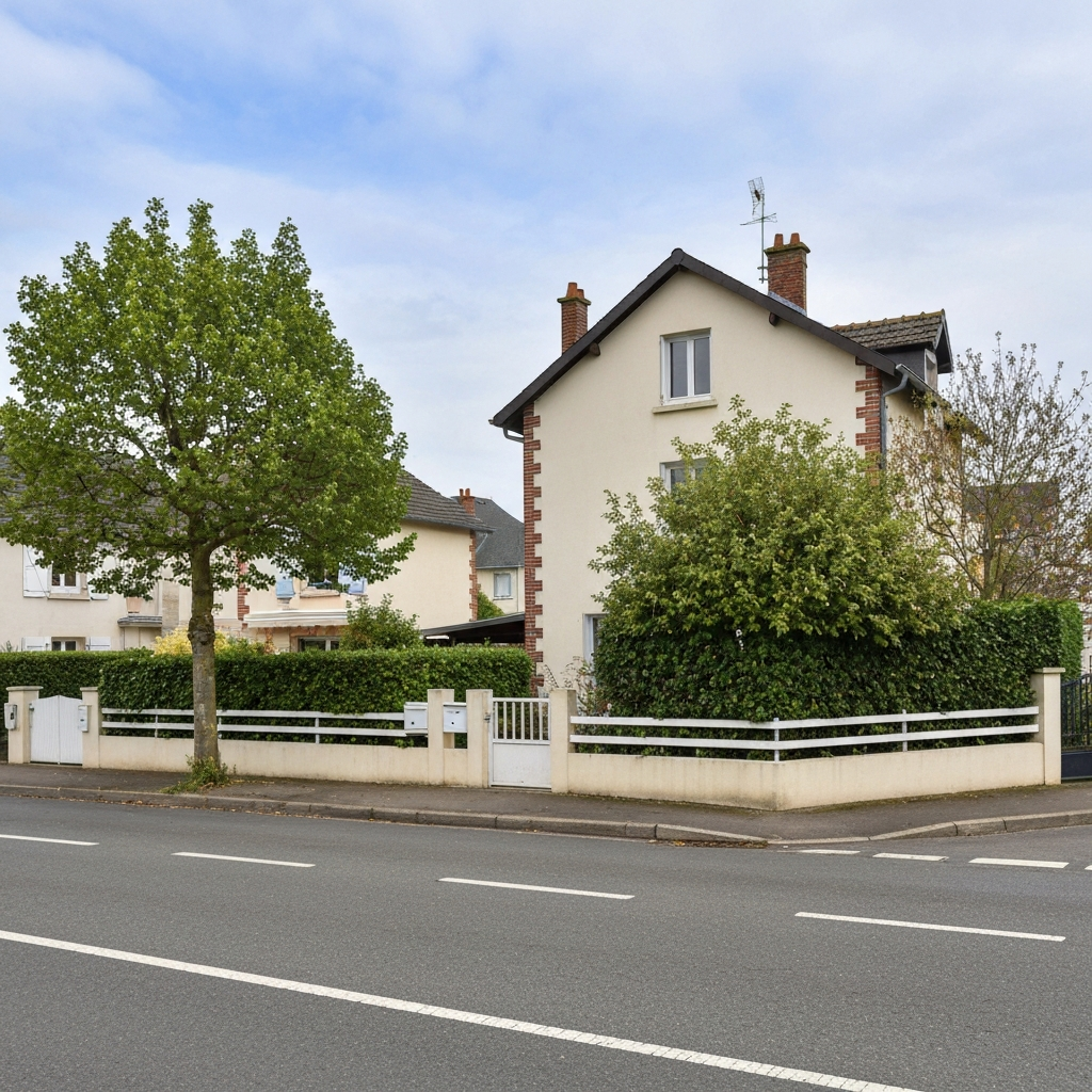 Vue d'une maison à Allée des Lilas, Morsang-sur-Seine pour estimation immobilière