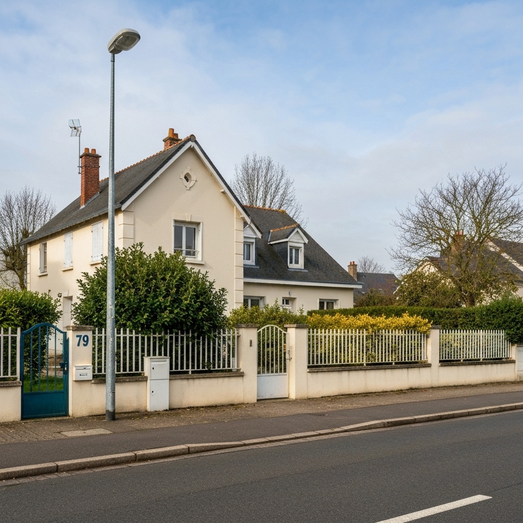 Vue de la maison située à Allée des Myosotis à Tigery pour estimation