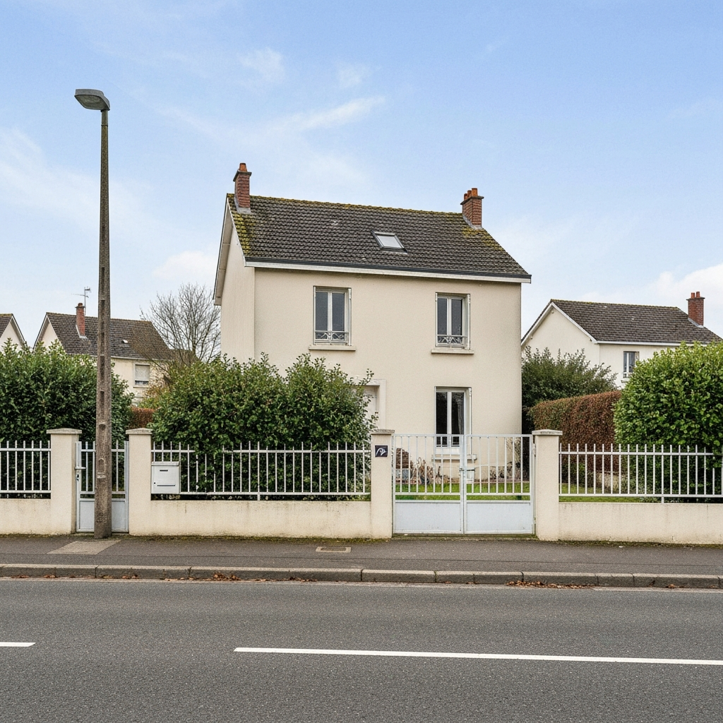 Vue de l'appartement situé au Square Alain Fournier à Saint-Germain-lès-Corbeil pour estimation