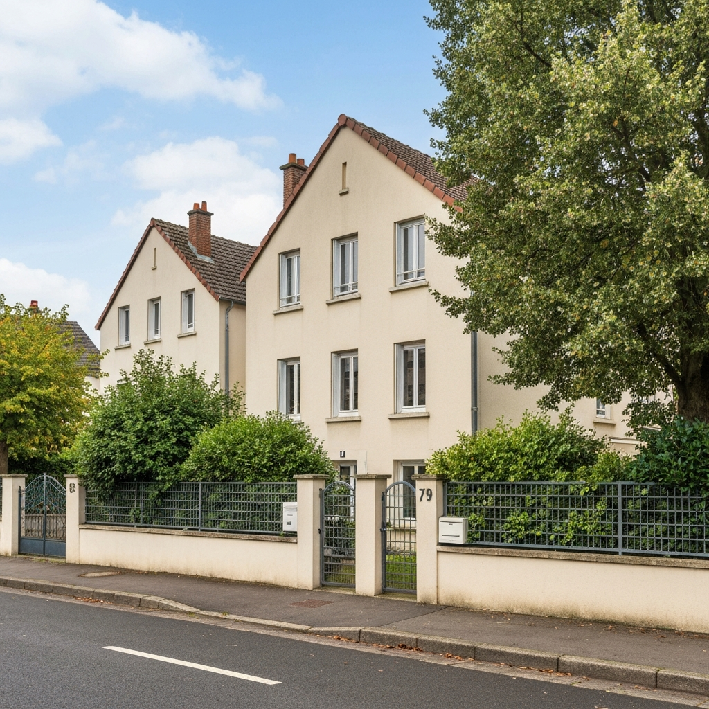 Vue extérieure d'une maison à Rue des Soeurs, Tigery, utilisée pour une estimation immobilière